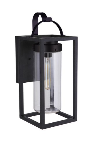Neo 1 Light Large Outdoor Wall Lantern in Midnight (ZA4824-MN)