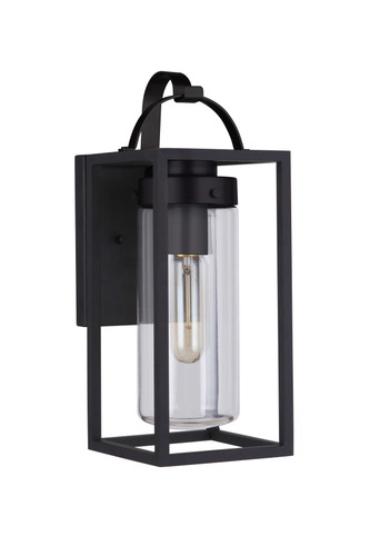 Neo 1 Light Small Outdoor Wall Lantern in Midnight (ZA4804-MN)