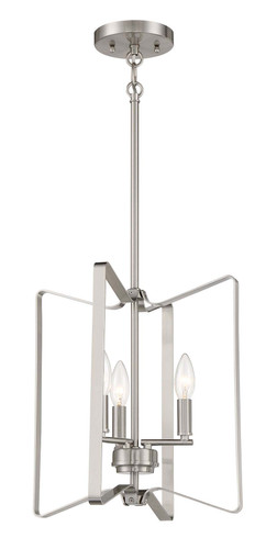 Shayna 3 Light Foyer in Brushed Polished Nickel (56133-BNK)