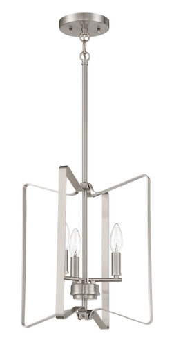 Shayna 3 Light Foyer in Brushed Polished Nickel (56133-BNK)