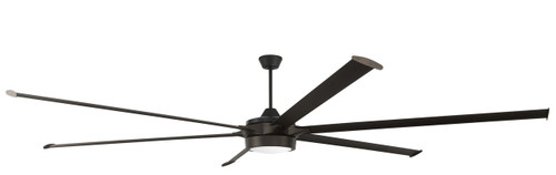 Prost 1 Light 120" Outdoor Ceiling Fan In Espresso (PRT120ESP6)