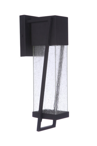 Bryce 1 Light Medium Outdoor LED Wall Lantern in Midnight (ZA4414-MN-LED)