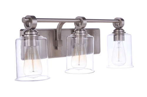 Romero 3 Light Vanity in Brushed Polished Nickel (56403-BNK)