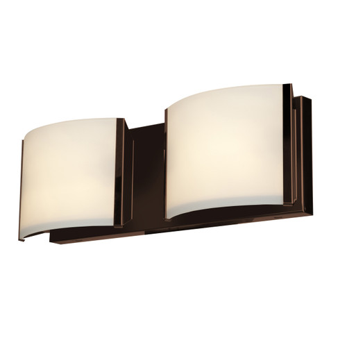 Nitro2 Bronze 2 Light Vanity (62292LEDD-BRZ/OPL)