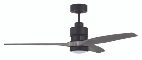 Sonnet 1 Light 52" Indoor Ceiling Fan In Flat Black (SONWF52FB3-GWP)