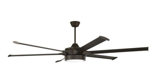 Prost 1 Light 78" Outdoor Ceiling Fan In Espresso (PRT78ESP6)