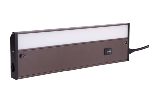 12" Under Cabinet LED Light Bar in Bronze (CUC1012-BZ-LED)