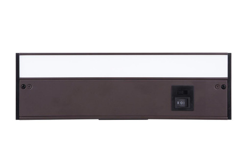 12" Under Cabinet LED Light Bar in Bronze (3-in-1 Adjustable Color Temperature) (CUC3012-BZ-LED)