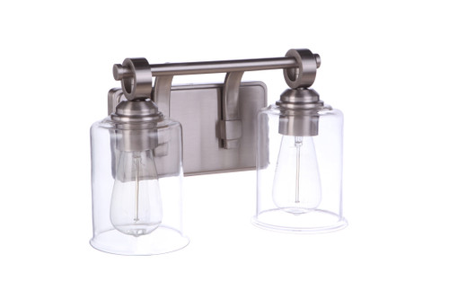 Romero 2 Light Vanity in Brushed Polished Nickel (56402-BNK)
