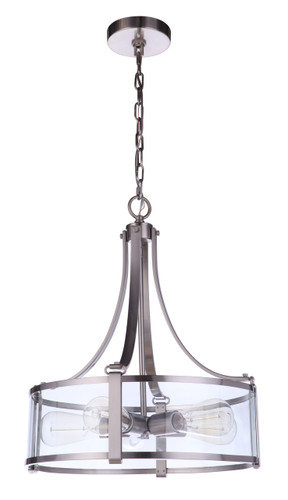 Elliot 5 Light Pendant in Brushed Polished Nickel (55395-BNK)