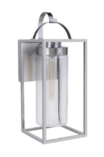 Voyage 1 Light Large Outdoor Wall Lantern in Midnight (ZA4724-MN)