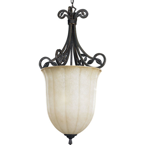 Le Jardin Collection Three-Light Foyer (P3686-84)