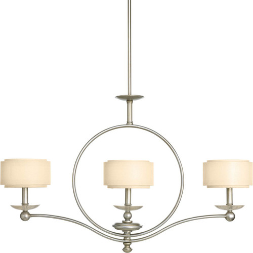 Ashbury Three-Light Linear Chandelier (P4349-134)