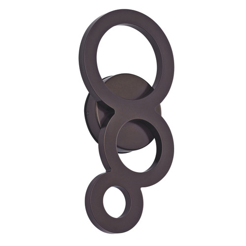 360 Bronze Outdoor LED Wall Light (20061LEDDMG-BRZ)