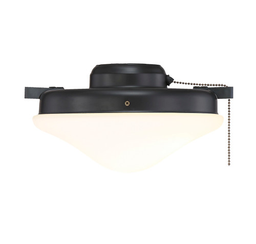 2-Light Fan Light Kit in Matte Black (M2027MBK)