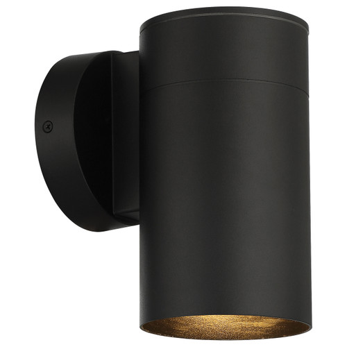 Matira Black 1 Light Outdoor LED Wall Light (20147LEDDMGLP-BL)