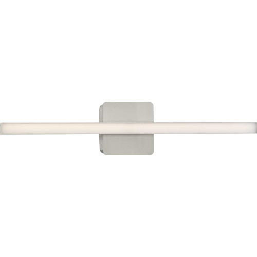 Phase 4 Collection 24 in. Brushed Nickel Medium Modern Integrated 3CCT Integrated LED Linear Vanity Light (P300404-009-CS)
