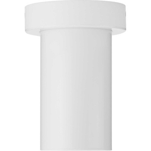 3" White Surface Mount Modern Adjustable Cylinder (P550140-030)