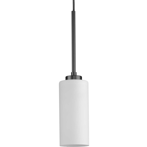 Cofield Collection One-Light Matte Black Transitional Pendant (P500404-31M)