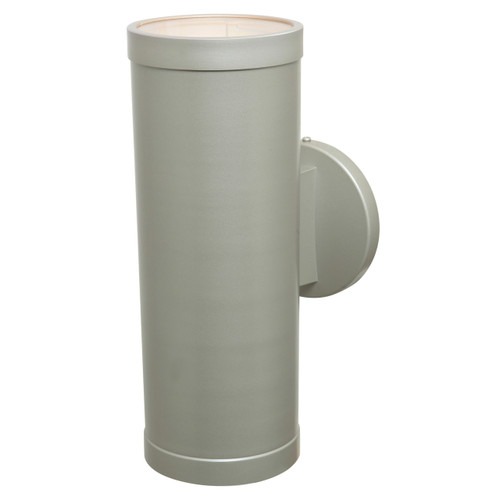Poseidon Satin Bi-Directional Outdoor Wall Light (20364-SAT/CLR)