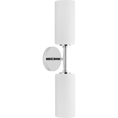 Cofield Collection Two-Light Polished Chrome Wall Bracket (P710116-015)