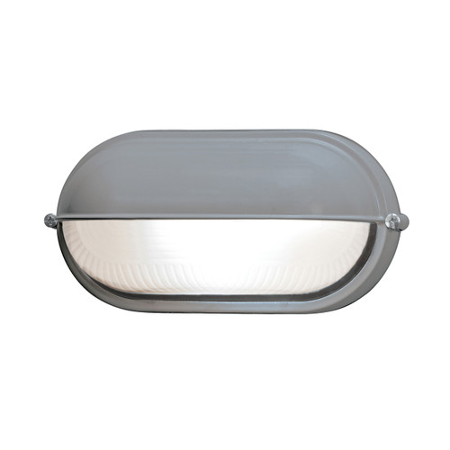 Nauticus Satin 1 Light Outdoor Bulkhead (20291-SAT/FST)