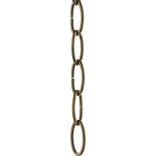 Accessory Chain - 48-inch of 9 Gauge Chain in Aged Bronze (P8758-196)