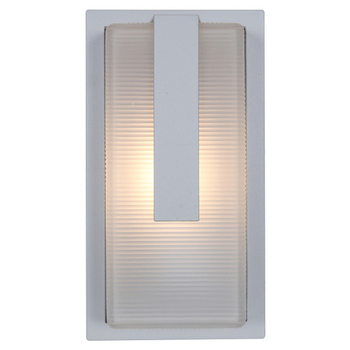 Neptune Satin Outdoor LED Wall Light (20012LEDDMG-SAT/RFR)