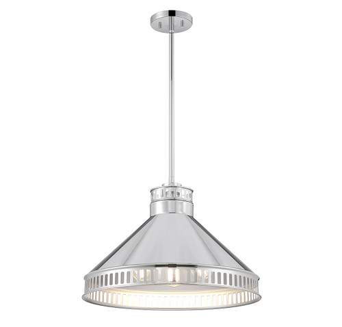 Seagram 3-Light Pendant in Polished Nickel (7-8801-3-109)