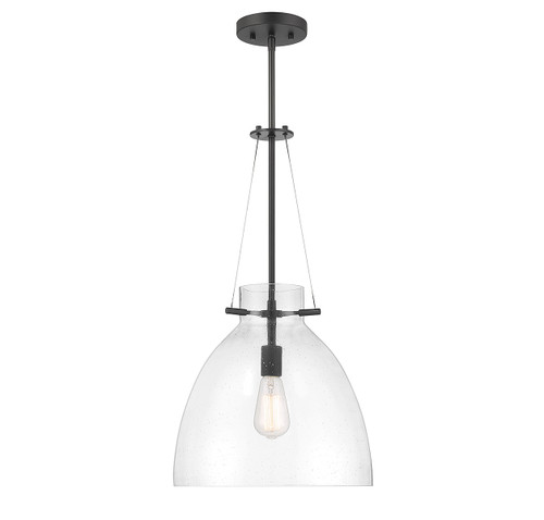 Foster 1-Light Pendant in Matte Black (7-7006-1-89)