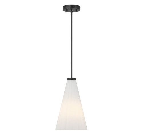 Bristol 1-Light Pendant in Matte Black (7-8840-1-89)