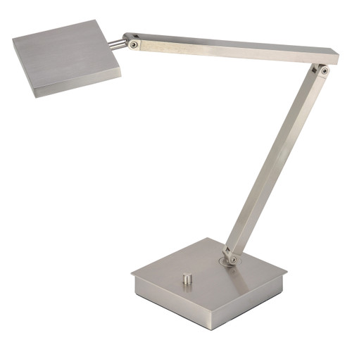 TaskWerx Brushed Steel LED Table Lamp (72005LEDD-BS)