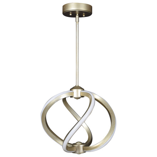 Vortex Inspired Gold 4 Light Pendant (63110LEDD-IGLD)