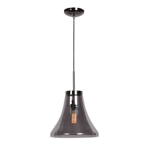 Simplicite Black Chrome Pendant (63990-BCH/SMK)