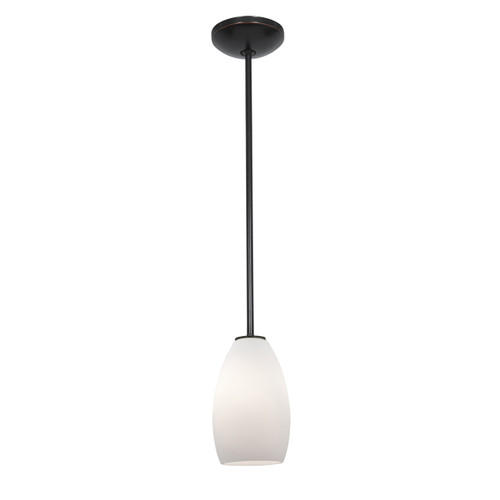Champagne Oil Rubbed Bronze LED Pendant (28012-4R-ORB/OPL)