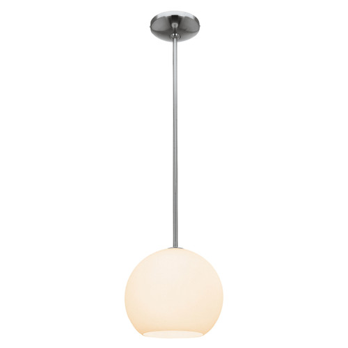 Nitrogen Brushed Steel LED Pendant (23950LEDDLP-BS/OPL)