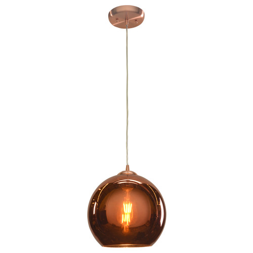 Glow Brushed Copper Pendant (28101-BCP/CP)