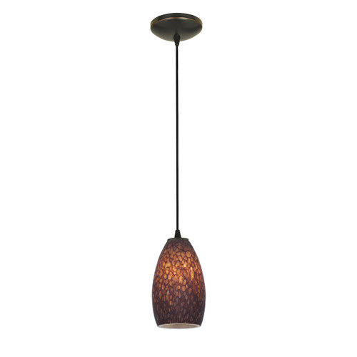 Champagne Oil Rubbed Bronze LED Pendant (28012-3C-ORB/BRST)