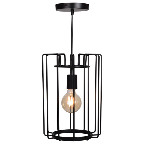Wired Black LED Pendant (23891LEDDLP-BL)