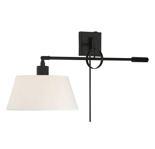Perignon 1-Light Adjustable Wall Sconce in Matte Black (9-1665CP-1-89)