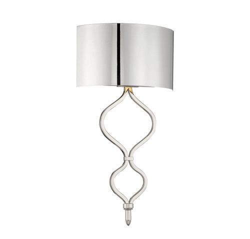 Como LED Wall Sconce in Polished Nickel (9-6520-1-109)