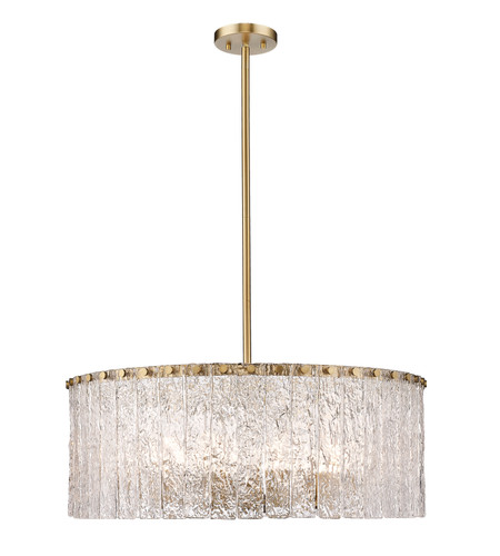 Glacier 10 Light Chandelier in Modern Gold (1943P26-MGLD)