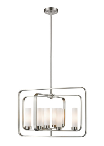 Aideen 8 Light Pendant in Brushed Nickel (6000-8A-BN)