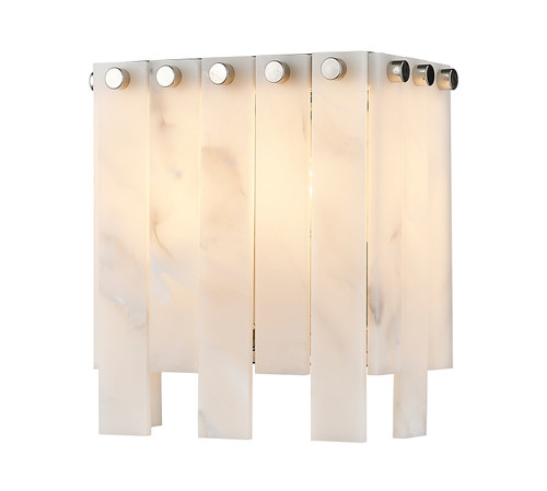 Viviana 2 Light Wall Sconce in Polished Nickel (345-2S-PN)