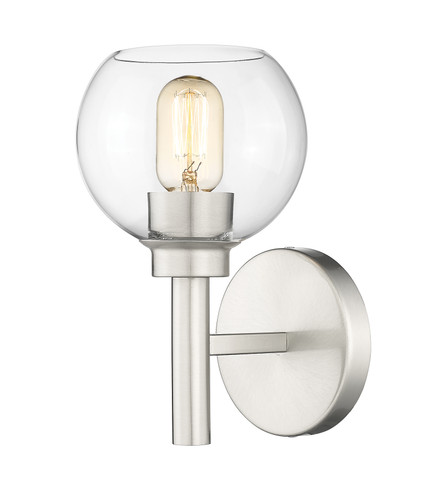 Sutton 1 Light Wall Sconce in Brushed Nickel (7502-1S-BN)