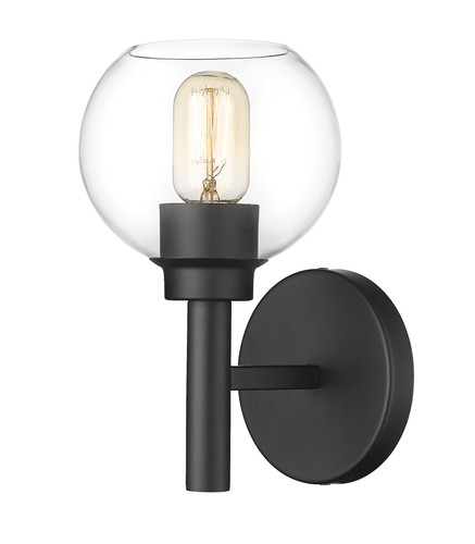 Sutton 1 Light Wall Sconce in Matte Black (7502-1S-MB)