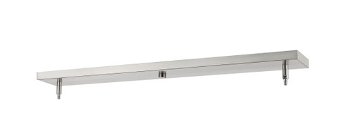 Multi Point Canopy 2 Light Ceiling Plate in Brushed Nickel (CP3402-BN)