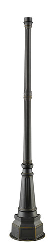 Outdoor Post --- Light Outdoor Posts + Hardware in Oil Rubbed Bronze (564P-ORB)