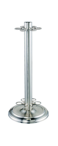 Players Billiard Cue Stand in Brushed Nickel (CSBN)