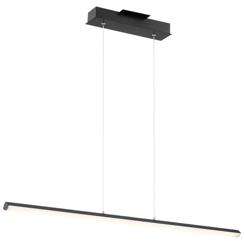 Float Matte Black LED Linear Pendant (63963LEDD-MBL/ACR)